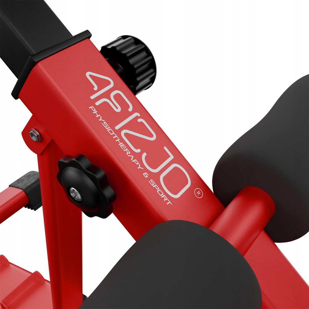 Лава для гіперекстензії 4FIZJO регульована Red/Black (P-5905973402682)