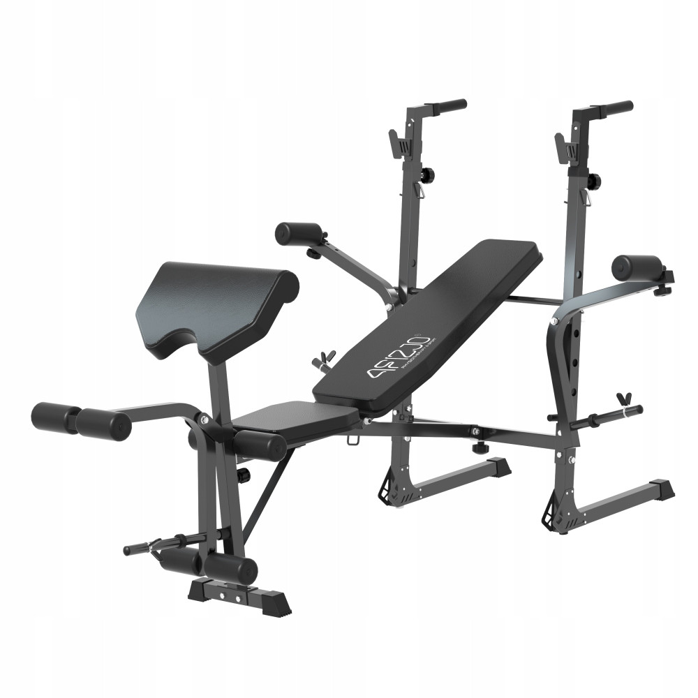 Скамья тренировочная для жима 4FIZJO Ultra с партой Скотта Black (P-5905973404228)