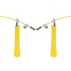 Скакалка 4FIZJO швидкісна для кросфіту Standard+ Yellow 4FJ0184 (P-5907739311535)