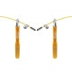 Скакалка 4FIZJO швидкісна для кросфіту Speed Rope Gold 4FJ0185 (P-5907222931158)