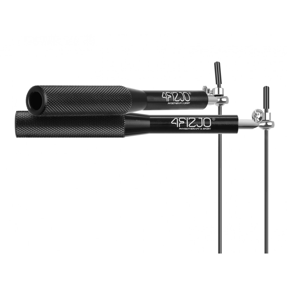 Скакалка 4FIZJO скоростная для кроссфита Speed Rope Black 4FJ1158 (P-5907222931165)