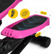 Степпер (мини-степпер) 4FIZJO Evo с эспандерами Black/Pink (P-5905973403870)