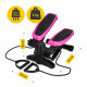 Степпер (мини-степпер) 4FIZJO Evo с эспандерами Black/Pink (P-5905973403870)