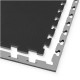 Мат-пазл (ласточкин хвост) 4FIZJO Mat Puzzle EVA 100 x 100 x 2 cм Black/Grey (P-5907739316226)