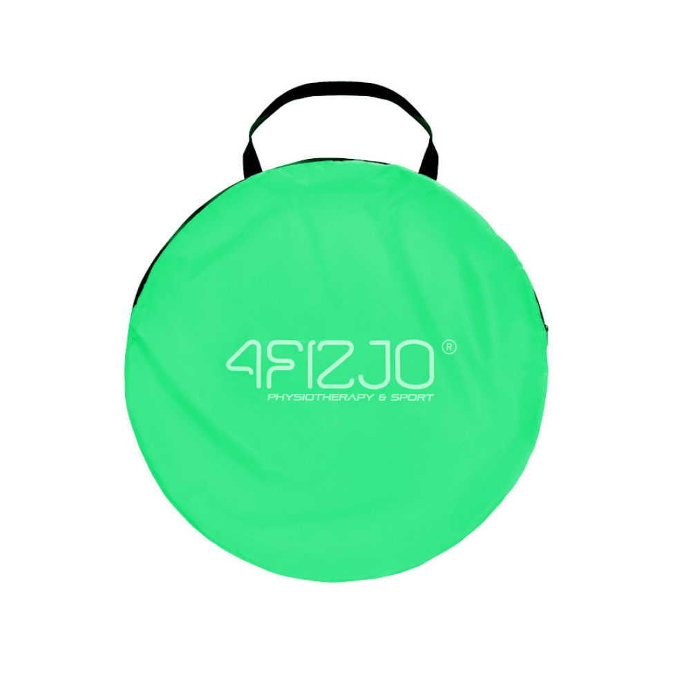 Пляжний тент 4FIZJO Pop Up 120 x 190 см 4FJ0224 Green/White (P-5907739312693)