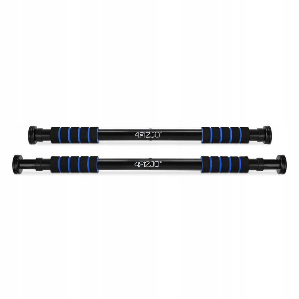 Турнік розсувний 4FIZJO Basic 61.5-100 см Black/Blue (P-5905973402705)
