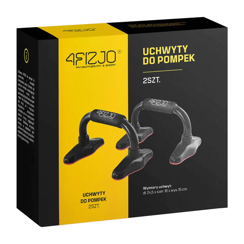 Упоры для отжиманий 4FIZJO Push-up Bars 4FJ0098 (P-5907739310392)
