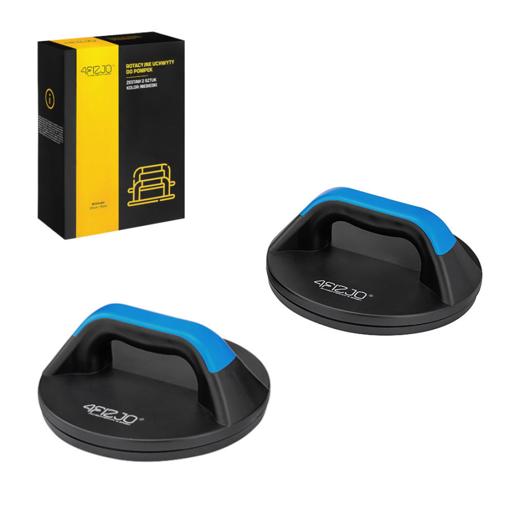 Упори для віджимань 4FIZJO Push-up Bars поворотні 4FJ0218 (P-5907739312488)