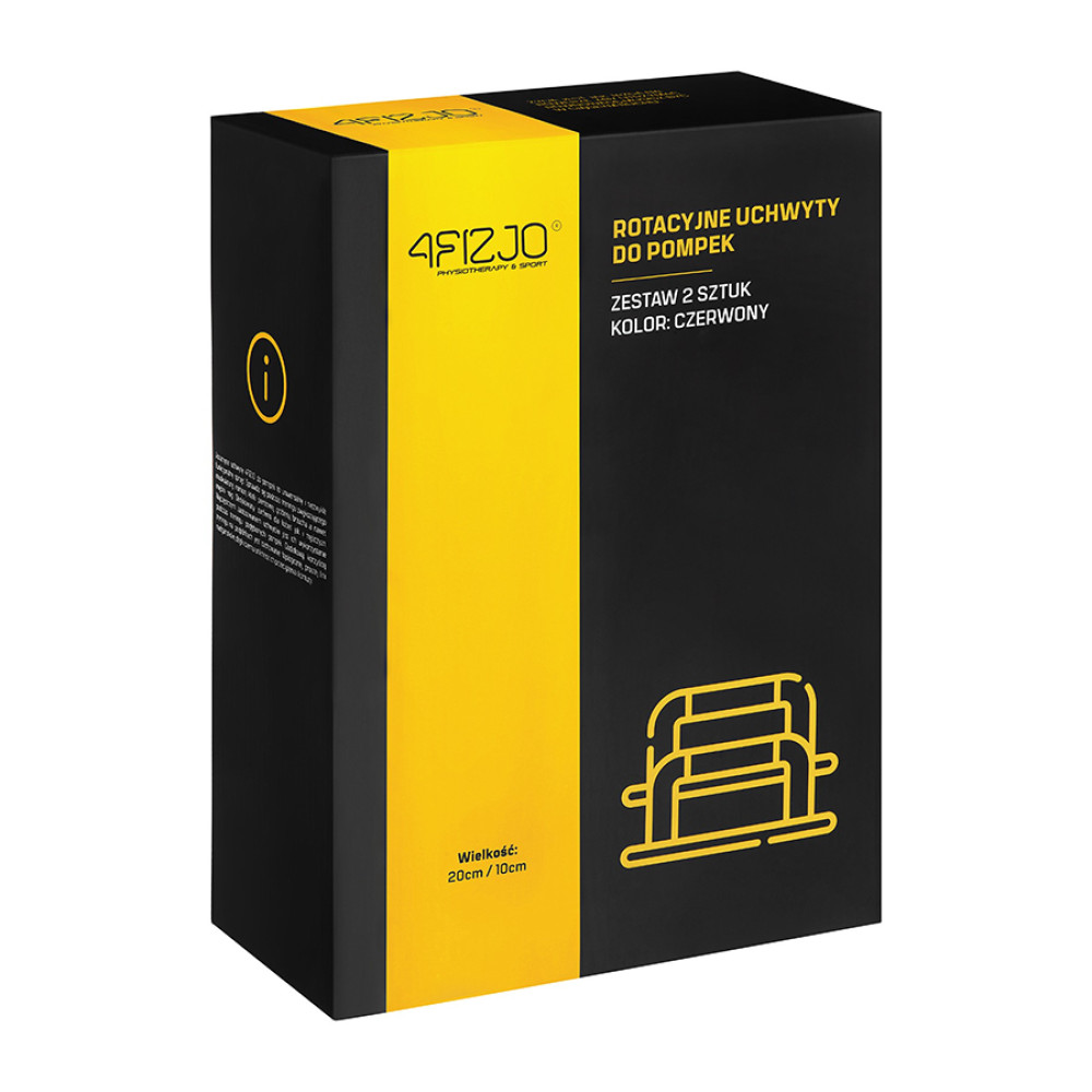Упори для віджимань 4FIZJO Push-up Bars поворотні 4FJ0218 (P-5907739312488)
