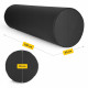 Валик для реабілітації та масажу 4FIZJO 100 x 30 см Black (P-5905973402965)