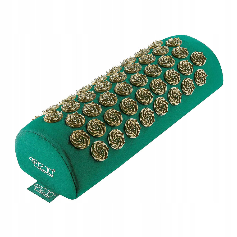 Валик акупунктурний 4FIZJO Standard Аплікатор Кузнєцова Navy Green/Gold (P-5907739316929)