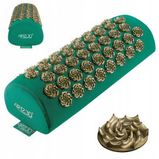 Валик акупунктурный 4FIZJO Standard Аппликатор Кузнецова Navy Green/Gold (P-5907739316929)
