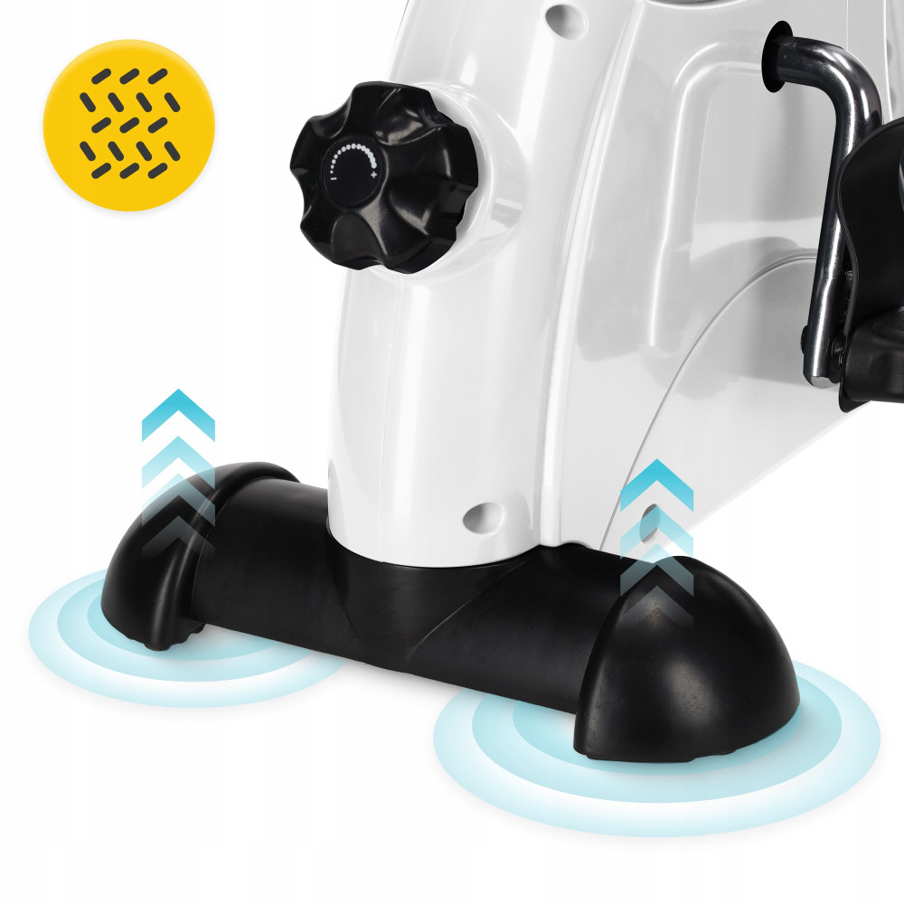 Мини велотренажер 4FIZJO Active 2 в 1 для рук и ног White/Black (P-5905973406413)