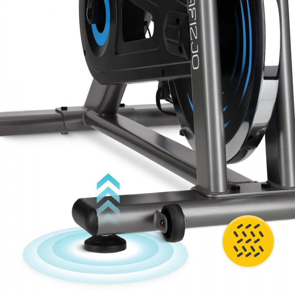 Велотренажер спиннинговый (спинбайк) 4FIZJO Racing SBIKE01 Black/Blue (P-5905973401654)