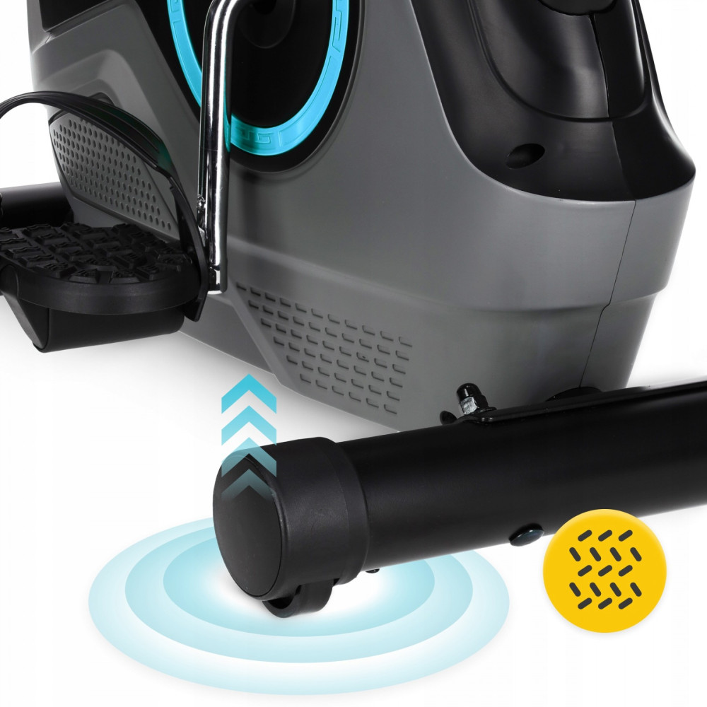 Велотренажер магнитный 4FIZJO Active+ TBIKE02 Black/Blue (P-5905973401609)
