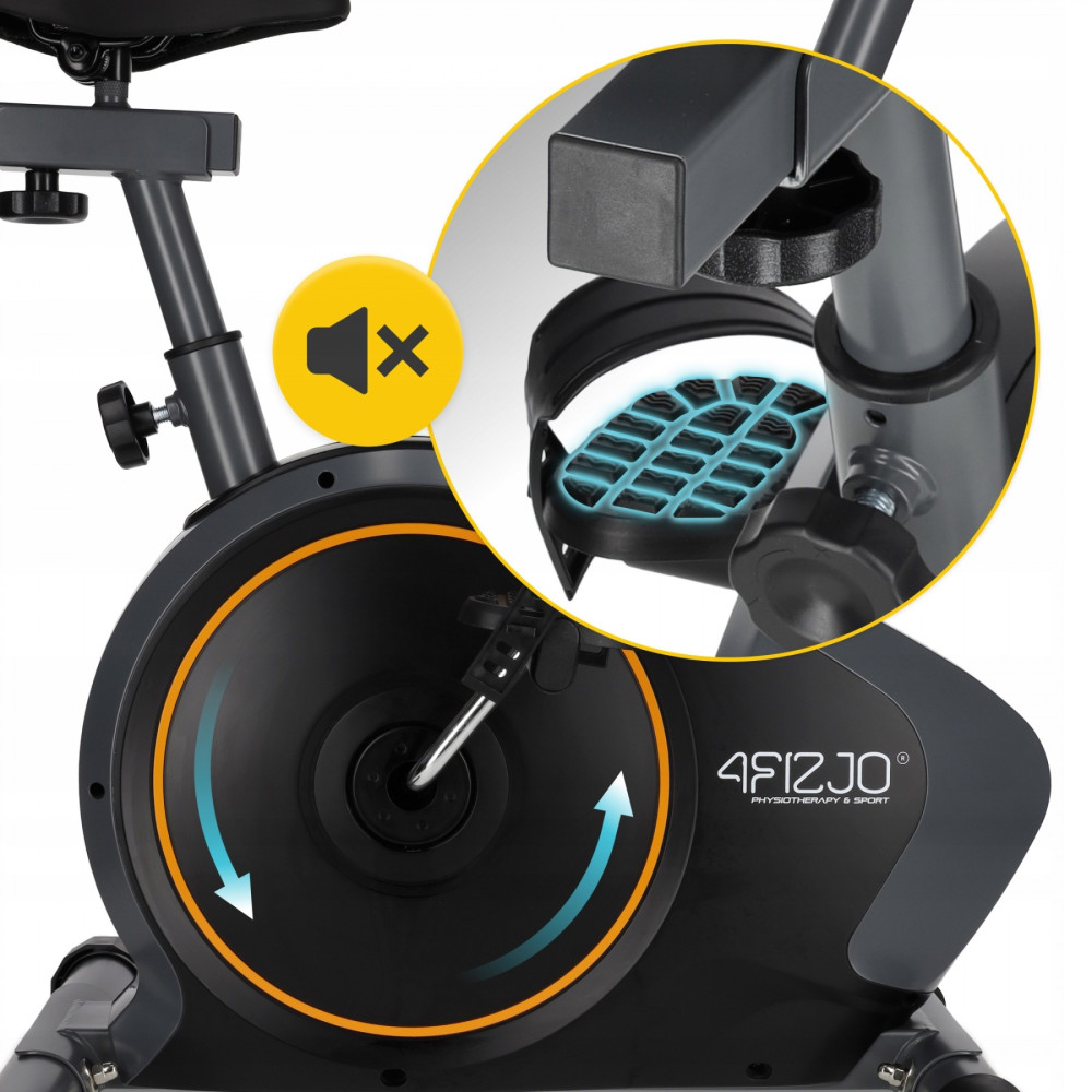 Велотренажер магнитный 4FIZJO Evo+ TBIKE03 Black/Gold (P-5905973401616)