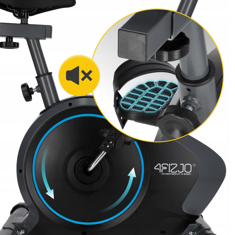 Велотренажер магнитный 4FIZJO Evo+ TBIKE04 Black/Blue (P-5905973401623)