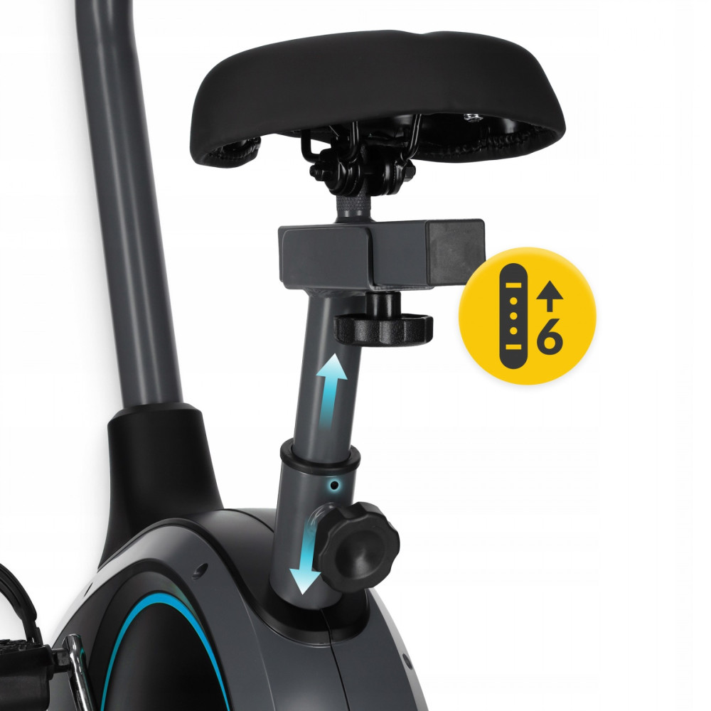 Велотренажер магнитный 4FIZJO Evo+ TBIKE04 Black/Blue (P-5905973401623)
