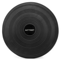 Балансировочная подушка-диск Actiget 34 см сенсомоторная, массажная ACT0116 Black