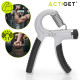 Эспандер кистевой Actiget 20-50 кг с регулируемой нагрузкой ACT0052 Grey/Black