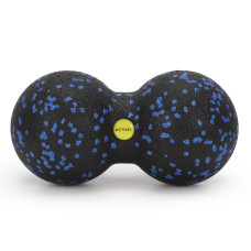 Масажний м'яч подвійний Actiget EPP 8 x 16 см ACT0097 Black/Blue