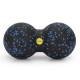 Масажний м'яч подвійний Actiget EPP 8 x 16 см ACT0097 Black/Blue