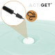 М'яч для фітнесу (фітбол) Actiget 65 см з насосом ACT0144 Mint