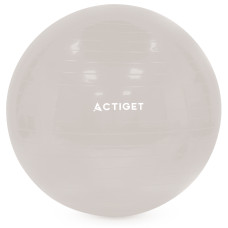 М'яч для фітнесу (фітбол) Actiget 65 см з насосом ACT0145 Biege