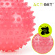 М'яч для пілатесу, йоги, реабілітації Actiget 20 см масажний ACT0151 Pink
