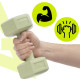 Гантели Actiget Hex 2 x 1.5 кг ACT0157 Green