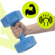 Гантели Actiget Hex 2 x 2.5 кг ACT0160 Blue