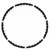Обруч для талии Actiget (хулахуп) массажный, складной 92 см 1 кг ACT0134 Black