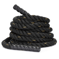 Канат тренувальний Actiget Battle Rope 9 м для кросфіту ACT0015 Black