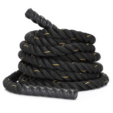 Канат тренувальний Actiget Battle Rope 9 м для кросфіту ACT0015 Black