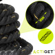 Канат тренувальний Actiget Battle Rope 9 м для кросфіту ACT0015 Black
