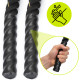 Канат тренувальний Actiget Battle Rope 9 м для кросфіту ACT0015 Black