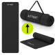 Килимок спортивний Actiget NBR 183 x 61 x 1.5 cм для йоги та фітнесу ACT0016 Black