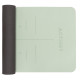 Килимок спортивний Actiget TPE 183 x 61 x 0.6 см для йоги та фітнесу ACT0022 Mint/Black