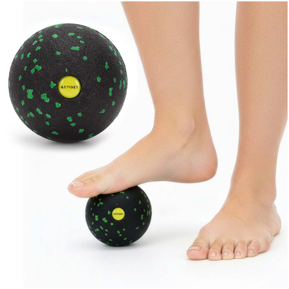 Массажный мяч Actiget EPP 8 см ACT0096 Black/Green
