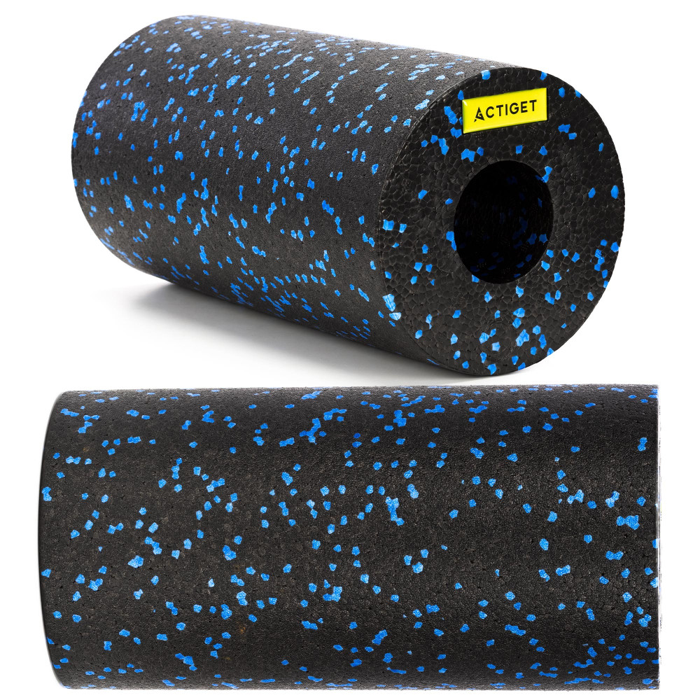 Масажний ролик Actiget EPP 29.5 x 15 см (валик, роллер) ACT0093 Black/Blue