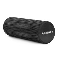 Массажный ролик Actiget PEVA 45 x 15 см (валик, роллер) ACT0102 Black