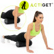Масажний ролик Actiget PEVA 45 x 15 см (валик, роллер) ACT0102 Black