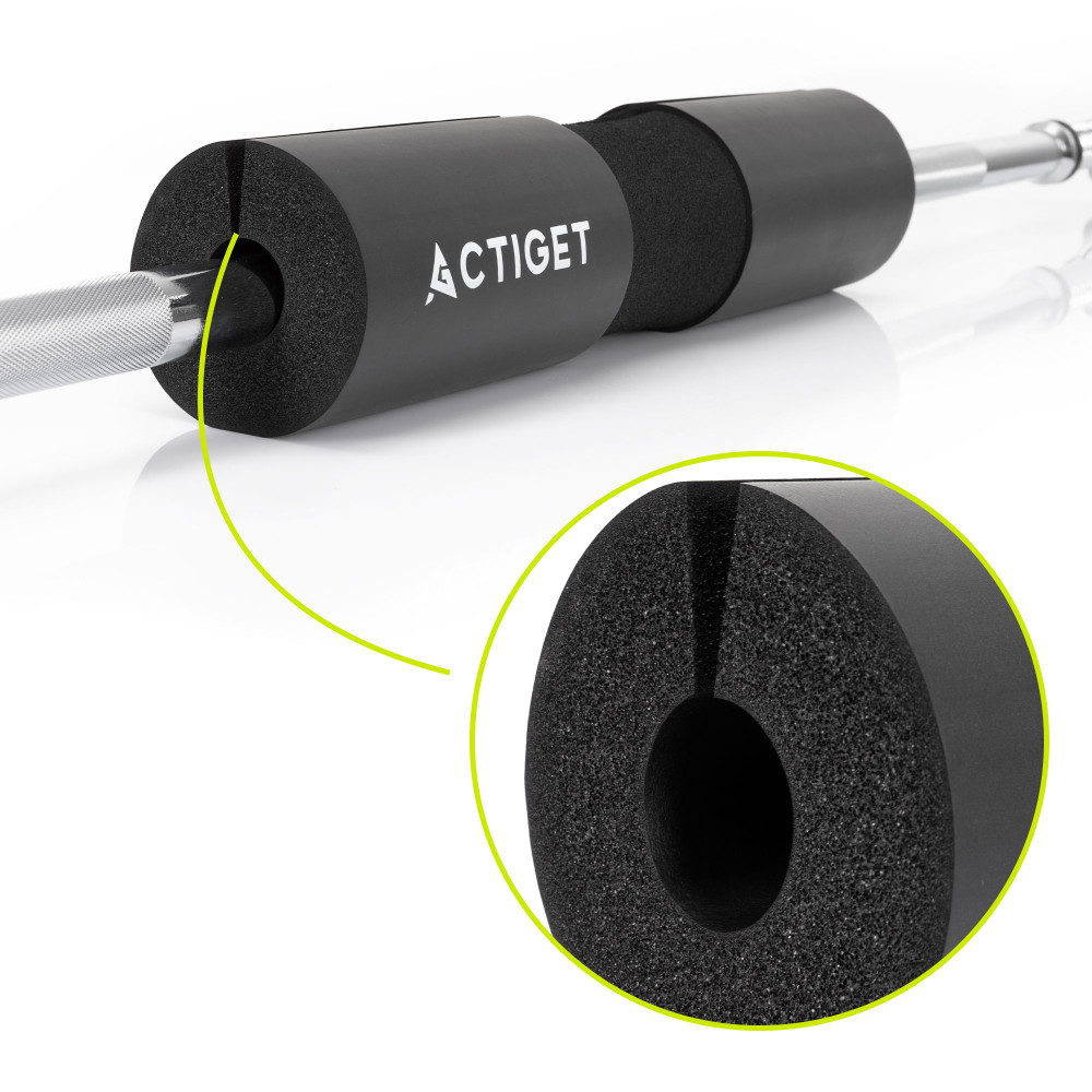Накладка (бампер) на гриф Actiget Barbell Pad ACT0056 Black