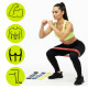 Резинки для фитнеса Actiget Mini Power Band набор 5 шт 1-20 кг ACT0104