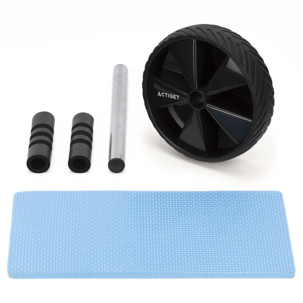Ролик (гімнастичне колесо) для преса Actiget Ab Wheel ACT0110 Black