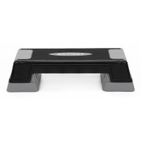 Степ-платформа 2-ступінчаста Actiget 73 х 28.5 х 12-17.5 см ACT0120 Black/Grey