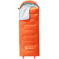 Спальный мешок (спальник) Springos 2 в 1 CS0120 +8 ...+20 °C R Orange/Grey