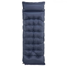 Килимок самонадувний Springos 193 x 66 x 3.5 см з подушкою PM054 Navy Blue