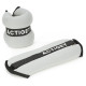 Обважнювачі-манжети для ніг та рук Actiget 2 x 1 кг ACT0128 Grey/Black