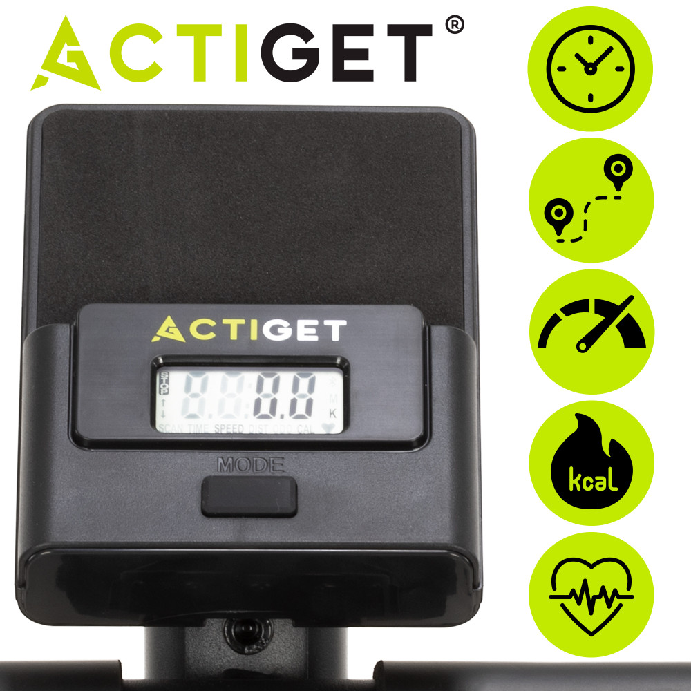 Велотренажер магнітний Actiget Actibike ACT0174 Black